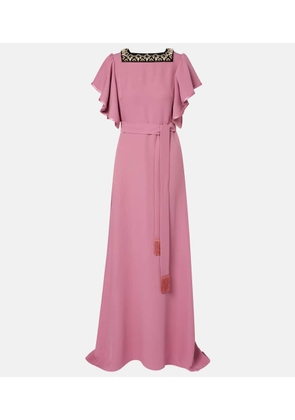 Valentino Cady Couture embellished belted gown
