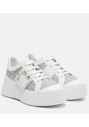 Roger Vivier Viv' Skate embellished sneakers