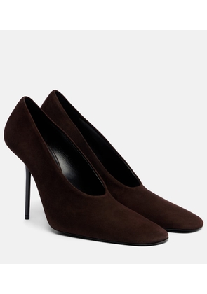 Victoria Beckham 100 suede pumps