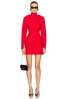 Rachel Gilbert Mya Mini Dress in Red - Red. Size 2 (also in ).