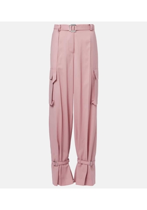 The Attico Belted cargo pants