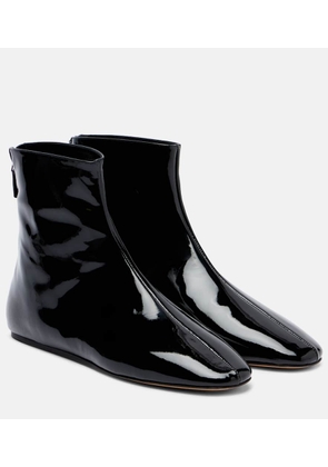 Le Monde Beryl Patent leather ankle boots