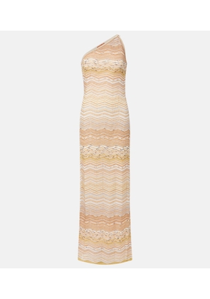 Missoni Zig Zag lame maxi dress
