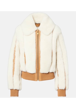 Zimmermann Story shearling bomber jacket