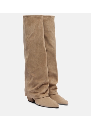 Paris Texas Jane 60 suede knee-high boots