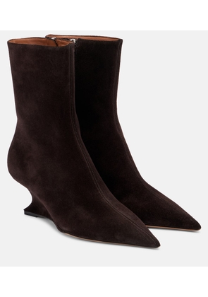 Paris Texas Nina 50 suede ankle boots