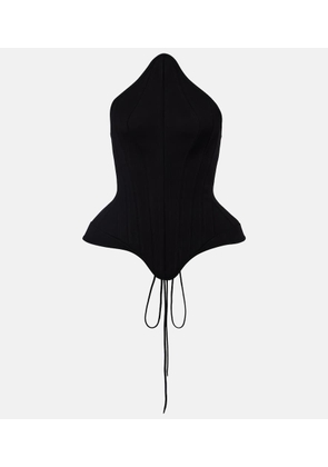 Mugler re/edit corset top