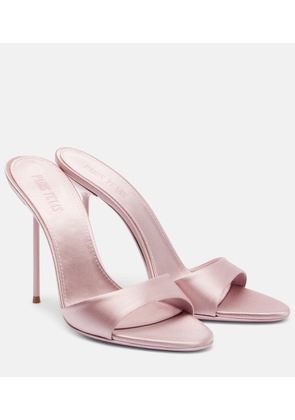 Paris Texas Lidia 105 satin mules