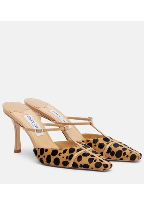 Jimmy Choo x Conner Ives Gloria 85 calf hair mules