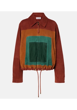 Loewe Balloon suede blouson