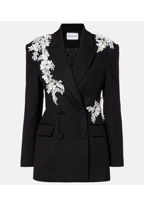 Rebecca Vallance Danna floral-applique blazer