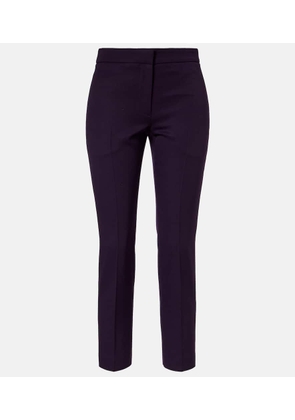 McQueen Wool slim pants