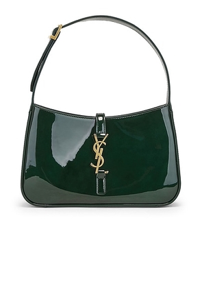 Saint Laurent Le 5 A 7 Hobo Bag in Fir Leaf - Dark Green. Size all.