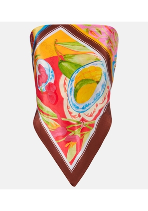 Farm Rio Summer Picnic printed top