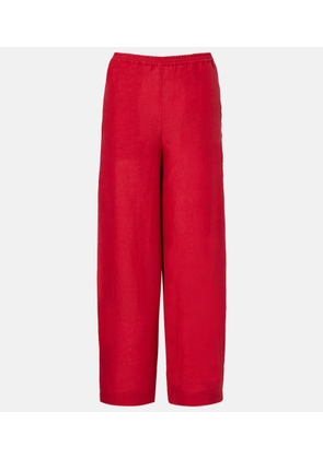 Eres Select linen wide-leg pants