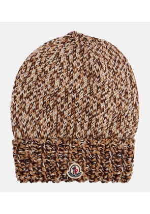 Moncler Mouline wool-blend beanie