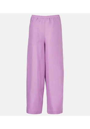 Eres Select linen wide-leg pants