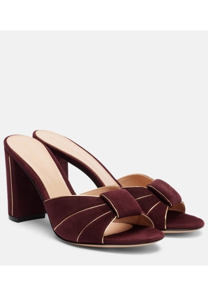 Gianvito Rossi Suede mules