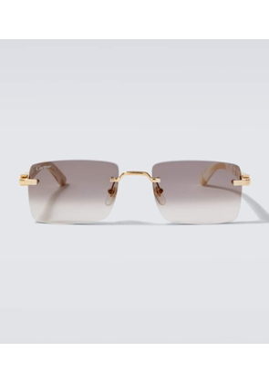 Cartier Eyewear Collection Signature C De Cartier rectangular sunglasses