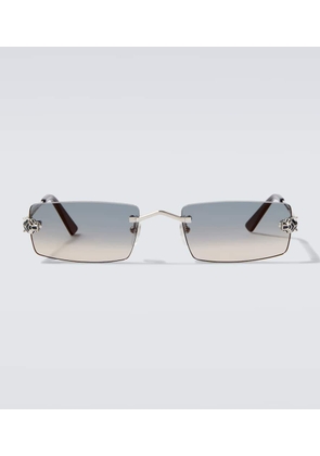 Cartier Eyewear Collection Panthere De Cartier rectangular sunglasses