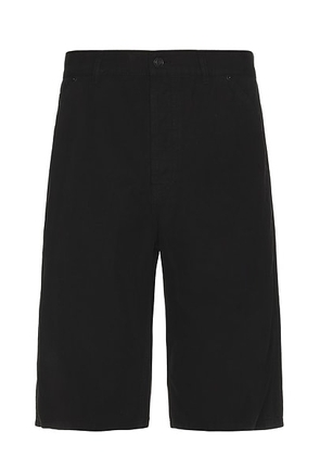 Saint Laurent Bermuda Work Short in Black - Black. Size 30 (also in 32, 34, 33).