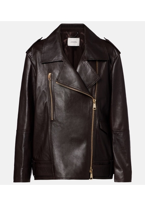 Dorothee Schumacher Sleek Statement leather biker jacket