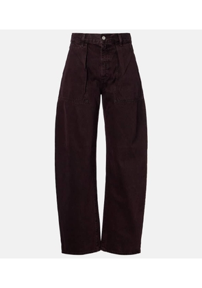 Agolde Sefton high-rise barrel-leg jeans