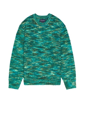 Thisisneverthat Static Knit Sweater in Green - Green. Size S (also in ).