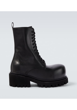 Balenciaga Stomper leather boots