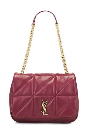 Saint Laurent Medium Jamie 4.3 Bag in Dark Bordeaux - Wine. Size all.