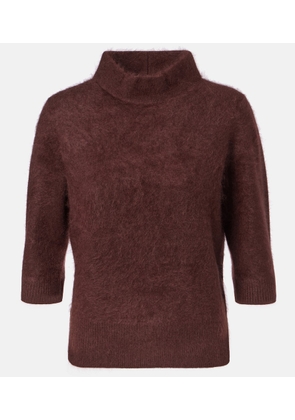 Dorothee Schumacher Fluffy Statement wool and cashmere-blend sweater