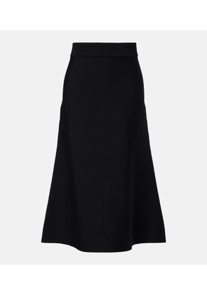 Dorothee Schumacher Sharp Ambition wool-blend midi skirt