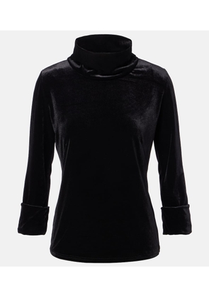 Dorothee Schumacher Soft Elegance velvet top