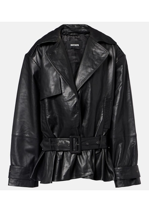 Rotate Leather biker jacket