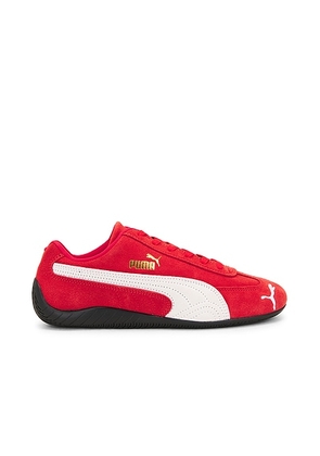 Puma Select Speedcat OG Sneaker in For All Time Red & Puma White - Red. Size 10 (also in ).