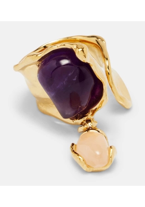 Chloe Chloe Flower Soul embellished ring