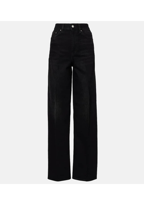 Toteme High-rise wide-leg jeans