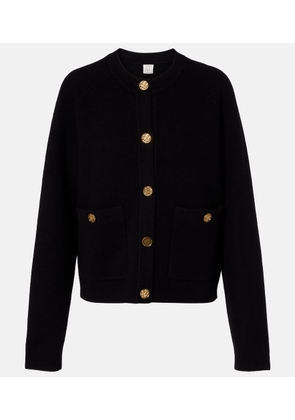 Toteme Wool and cashmere-blend cardigan