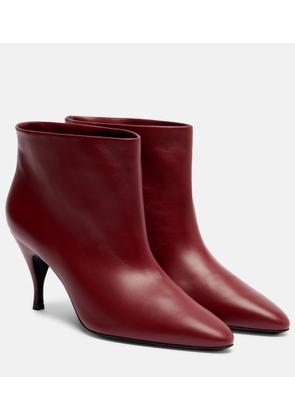 Herbert Levine Silhouette 80 leather ankle boots