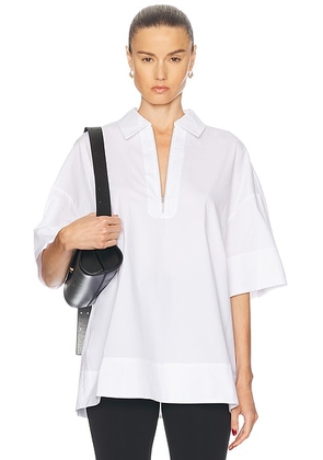 Staud Yvette Top in White - White. Size M/L (also in ).
