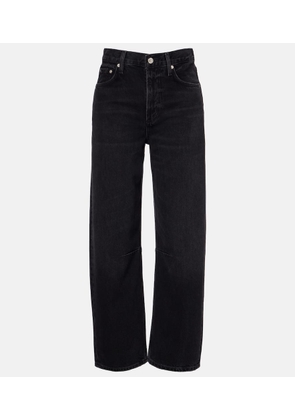 Citizens of Humanity Miro cropped high-rise barrel-leg jeans