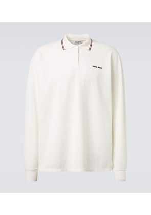 Miu Miu Cotton pique polo shirt