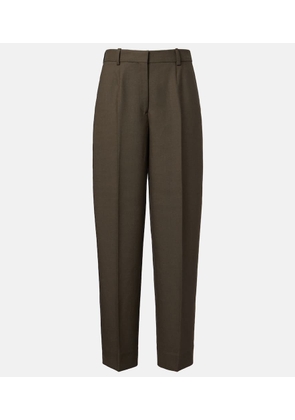 Toteme Wool-blend wide-leg pants