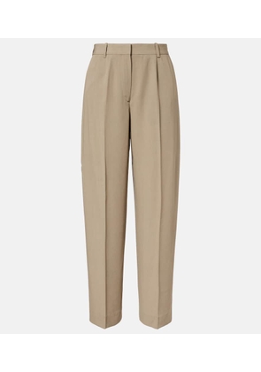 Toteme Mid-rise wide-leg pants