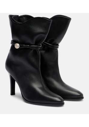 Isabel Marant Lolya 90 leather ankle boots