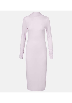 Toteme Draped jersey midi dress