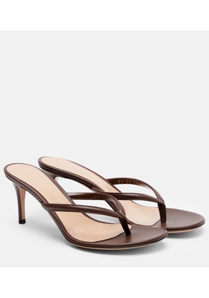 Gianvito Rossi Calypso 70 leather sandals