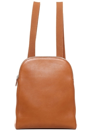 The Row Harper Backpack in Cuir Ans - Tan. Size all.