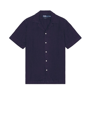 Polo Ralph Lauren Andy Camp Shirt in Newport Navy - Navy. Size M (also in S).