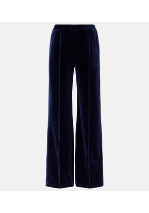 The Upside Monaco Freya high-rise velour sweatpants